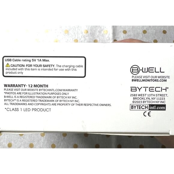 B-Well Sound Machine With 4 Soothing Sounds Sleep Timer 15/30/60 Min Adj Brightn - Picture 3 of 4